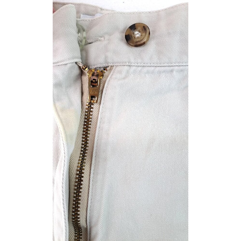 Vintage Marsh Landing Petite Khaki Cargo Shorts Women Size 6P Tan 6 Pockets - Picture 2 of 8